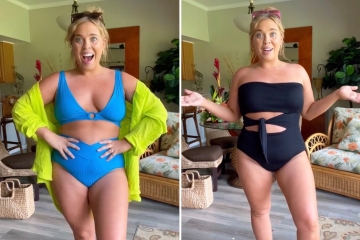 I’m midsize & did an Aerie swim haul - the colorful two-piece ‘screams summer’