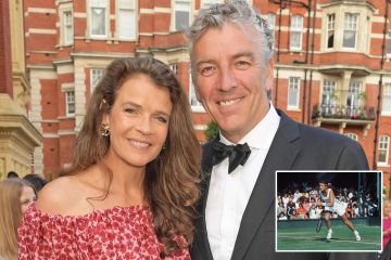 Wimbledon star's agony as husband dies weeks after shock cancer diagnosis