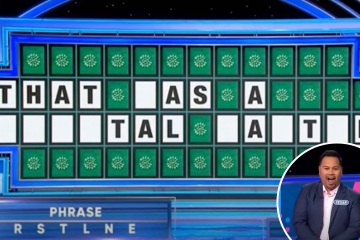 Wheel of Fortune fans say contestant was 'robbed' on 'impossible' puzzle