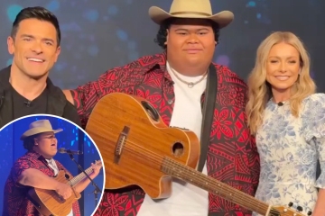 American Idol fans ‘left in tears’ as Iam Tongi performs for Kelly & Mark