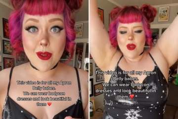 I'm a chubby pin-up girl with an apron belly - I can wear bodycon dresses