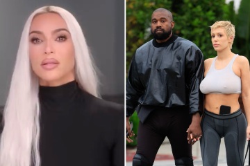 Bianca 'is keeping Kanye grounded' as rapper ceases wild social media rants